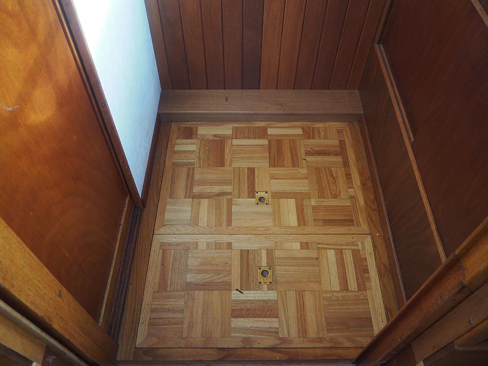 Achterkajuit, Accommodatie